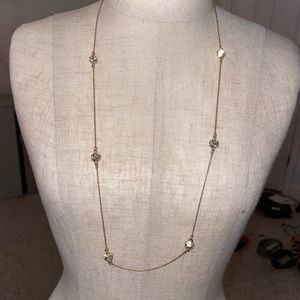 Kate Spade New York Long Scatter Station Necklace